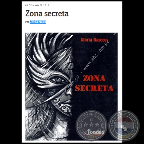 ZONA SECRETA - Por DELFINA ACOSTA - Sbado, 01 de Mayo de 2010